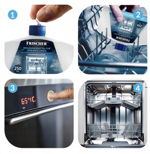 Płyn do czyszczenia zmywarek Frischer 0,25l 4