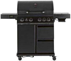 Landmann Cool Black 4.1 maxX Grill ogrodowy gazowy 18.6 kW 76 cm x 41 cm 2