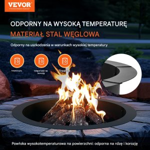 Wkład do paleniska ogrodowego pierścień paleniskowy palenisko ogrodowe 91cm 6