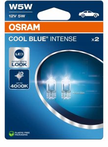 Osram CAR LIGHT BLUE INTENSE 5W12V W5W 2V 2