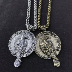 NASZYJNIK Wikingów KRUK Huginn i Muninn NORDIC 136 4