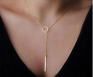 NASZYJNIK CHOKER CELEBRYTKA DŁUGI BOHO ZŁOTY 23 1