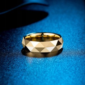 Wolfring OBRĄCZKA PIERŚCIEŃ z Wolframu WOLFRING EU19 US09 8