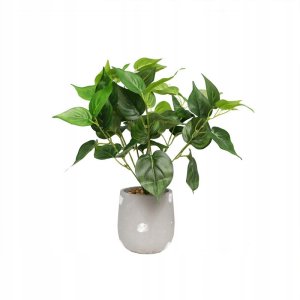 ITIMPORT SZTUCZNA Roślina W DONICZCE REALISTYCZNA 38cm FILODENDRON do DOMU BIURA 2