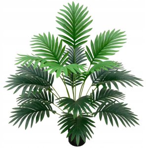 SZTUCZNA Roślina PALMA do 40cm DEKORACJA do DOMU BIURA PATIO Realistyczna 1