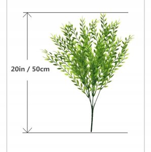 ITIMPORT SZTUCZNA WILKINA WIERZBA Roślina DOMOWA Zwisająca REALISTYTCZNA 50cm 8