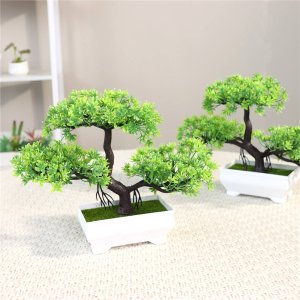 ITIMPORT Roślina BONSAI w Doniczce DRZEWKO MINI Piękne REALISTYCZNE Ozdobne 4