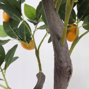 ITIMPORT SZTUCZNA Roślina DRZEWKO CYTRYNOWE W DONICZCE REALISTYCZNE 90cm ŁADNE 2