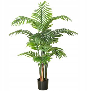 SZTUCZNA Roślina ARECA PALMA HAWAJSKA W DONICZCE REALISTYCZNA 90cm AREKA 1