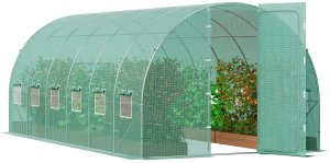 Tunel foliowy ogrodowy szklarnia 17m2  5.9x2.95x2.25 m 1
