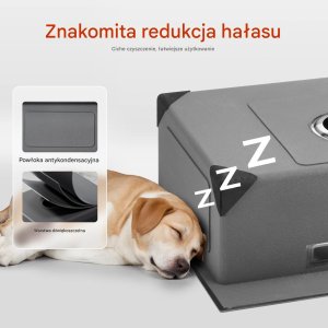 Zlew gastronomiczny basen zlewozmywak gospodarczy 55 x 45 cm czarny 3