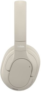 Belkin Słuchawki nauszne z redukcją hałasu, bezprzewodowe, kremowe 2