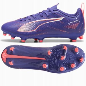 Puma Buty Ultra 5 Play Jr FG/AG r. 38 fioletowo-różowe 1