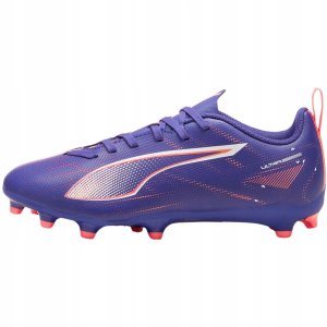 Puma Buty Ultra 5 Play Jr FG/AG r. 38 fioletowo-różowe 8
