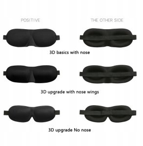 OPASKA NA OCZY SPANIA 3D Premium LEPSZY SEN RED 3