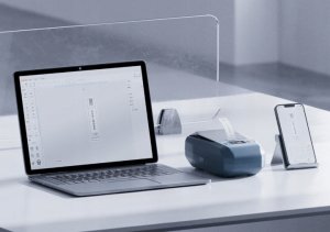 Drukarka etykiet Niimbot NIIMBOT M2 Drukarka Termotransferowa Etykiety Naklejki EAN +1Rolka 12