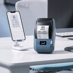 Drukarka etykiet Niimbot NIIMBOT M2 Drukarka Termotransferowa Etykiety Naklejki EAN +1Rolka 9