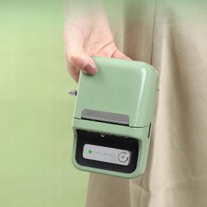 NIIMBOT Drukarka Termiczna NAKLEJKI Bluetooth B21 PRO Wydruk 2KOLORY 300dpi 13