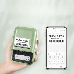 NIIMBOT Drukarka Termiczna NAKLEJKI Bluetooth B21 PRO Wydruk 2KOLORY 300dpi 6