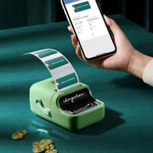 NIIMBOT Drukarka Termiczna NAKLEJKI Bluetooth B21 PRO Wydruk 2KOLORY 300dpi 10