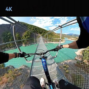 Kamera rowerowa 4K/60FPS sportowa anti-shake, przeciwwstrząsowa + 64G 2