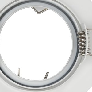 vidaXL Lampy Zestaw 12 Białe Plastikowe 9 cm Lampy wpuszczane 8