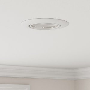 vidaXL Lampy Zestaw 6 Białe Plastik 9 cm Oświetlenie wpuszczane 1