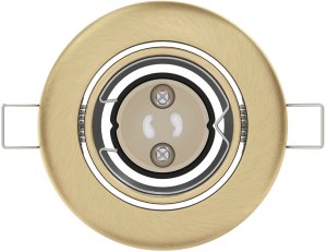 vidaXL Lampy Zestaw 24 Mosiądz 9 cm Mosiężne Lampy Wpuszczane Okrągłe 5