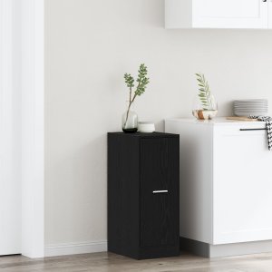 vidaXL Szafka apteczna Czarny dąb Materiał drewnopochodny 30 x 41 x 77 cm 1