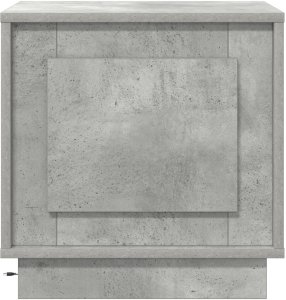 vidaXL Stoliki nocne Szary beton Drewno inżynieryjne 44 x 34.5 x 45 cm 6