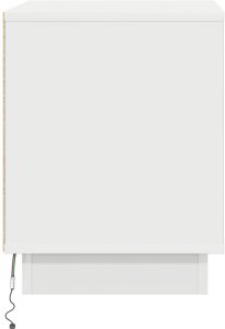 vidaXL Stoliki nocne Zestaw 2 Biały Drewno drewnopochodne 9