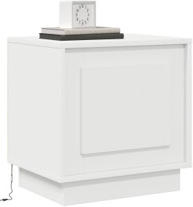 vidaXL Stolik Nocny Biały 44 x 34,5 x 45 cm 3