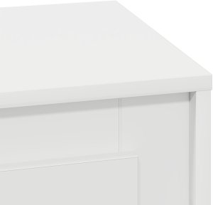 vidaXL Stolik Nocny Biały 44 x 34,5 x 45 cm 9