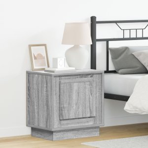 vidaXL Stoliki nocne Szary sonoma Drewno sklejkowe 44 x 34,5 x 45 cm 1