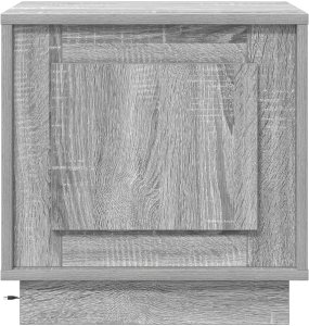 vidaXL Stoliki nocne Szary sonoma Drewno sklejkowe 44 x 34,5 x 45 cm (869572) 6