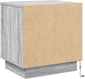 vidaXL Stoliki nocne Szary sonoma Drewno sklejkowe 44 x 34,5 x 45 cm (869572) 8