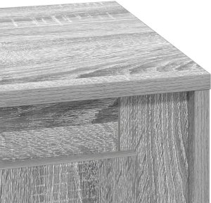 vidaXL Stoliki nocne Szary sonoma Drewno sklejkowe 44 x 34,5 x 45 cm (869572) 9