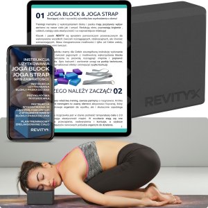 Revity Klocek kostka blok do jogi 23 x 15 x 7.5 cm 1 szt. 14