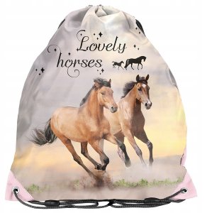 WOREK Z KONIEM NA OBUWIE WF KAPCIE BUTY DZIEWCZĘCY DO PODSTAWÓWKI KOŃ HORSE 1