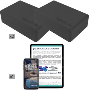 Revity Klocki kostki bloki do jogi 23 x 15 x 7.5 cm 2 szt. 15