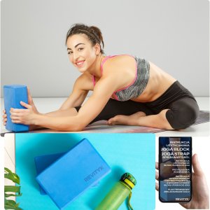 Revity Klocki kostki bloki do jogi 23 x 15 x 7.5 cm 2 szt. 13