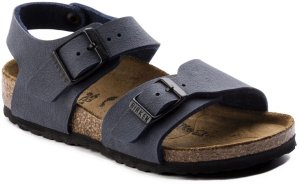 Birkenstock sandały New York Kids BS 0087771 NAVY (szerokość standardowa) 37 1