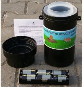 Odstraszacz kretów, gryzoni i norników czarny, Format1 16