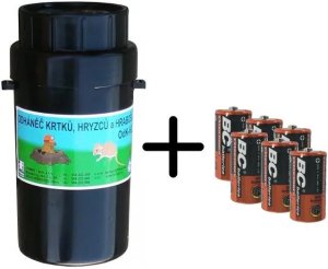 Odstraszacz kretów, gryzoni i norników czarny, Format1 6