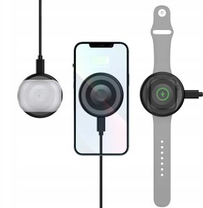 Ładowarka indukcyjna MagSafe WR-3in1 Uniwersalna 2