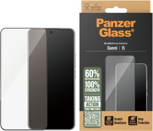 PanzerGlass Szklo hartowane Ultra-Wide Fit w. Black Frame do Xiaomi 15 2