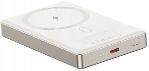 CANYON Powerbank OnPower 510 slim Magsafe 10000 mAh PD20W Beżowy 3