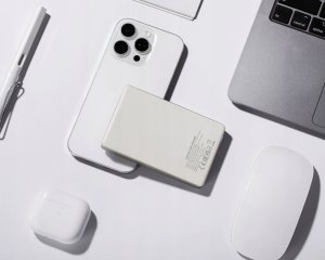 CANYON Powerbank OnPower 510 slim Magsafe 10000 mAh PD20W Beżowy 9