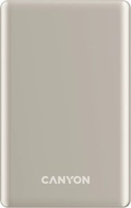 CANYON Powerbank OnPower 510 slim Magsafe 10000 mAh PD20W Beżowy 10