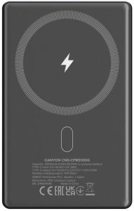 Canyon CANYON Powerbank OnPower 510 slim Magsafe 10000 mAh PD20W Grafitowy 4